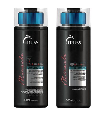 KIT TRUSS MIRACLE SHAMPOO & CONDITIONER - 300ml