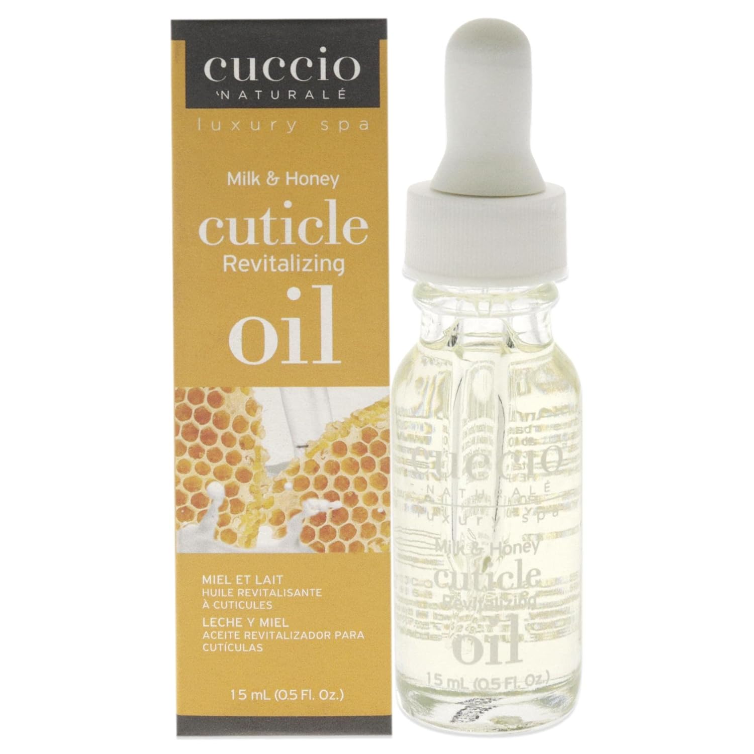 ACEITE DE CUTÍCULA REVITALIZADOR CUCCIO - 15ML