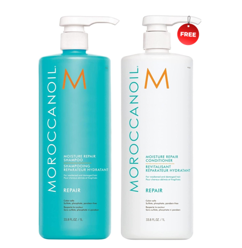 MOROCCANOIL REPAIR SHAMPOO & ACONDICIONADOR - 1000ml